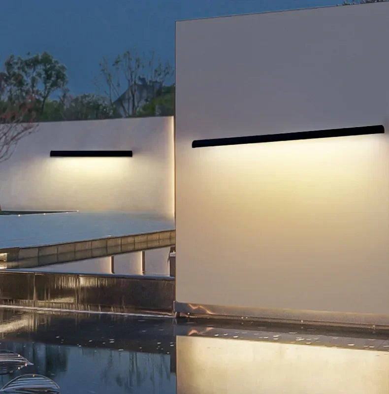 GardenGlow Waterproof LED Wall Lamp