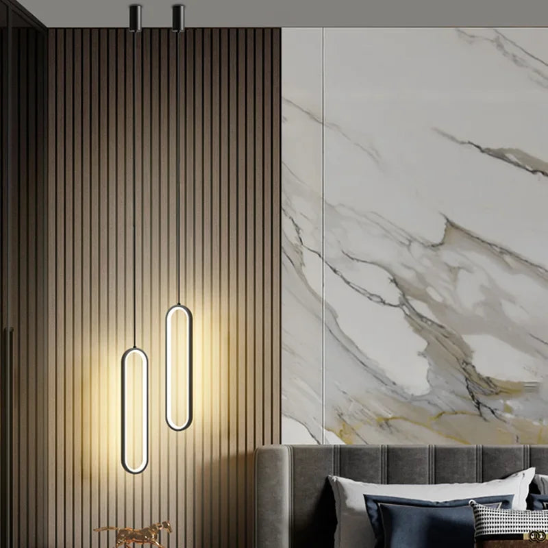 LuminaSphere: Modern LED Chandelier Pendant Light