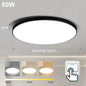 LED Ceiling Lamp 220V Ultra Thin Ceiling Lighting Fixture