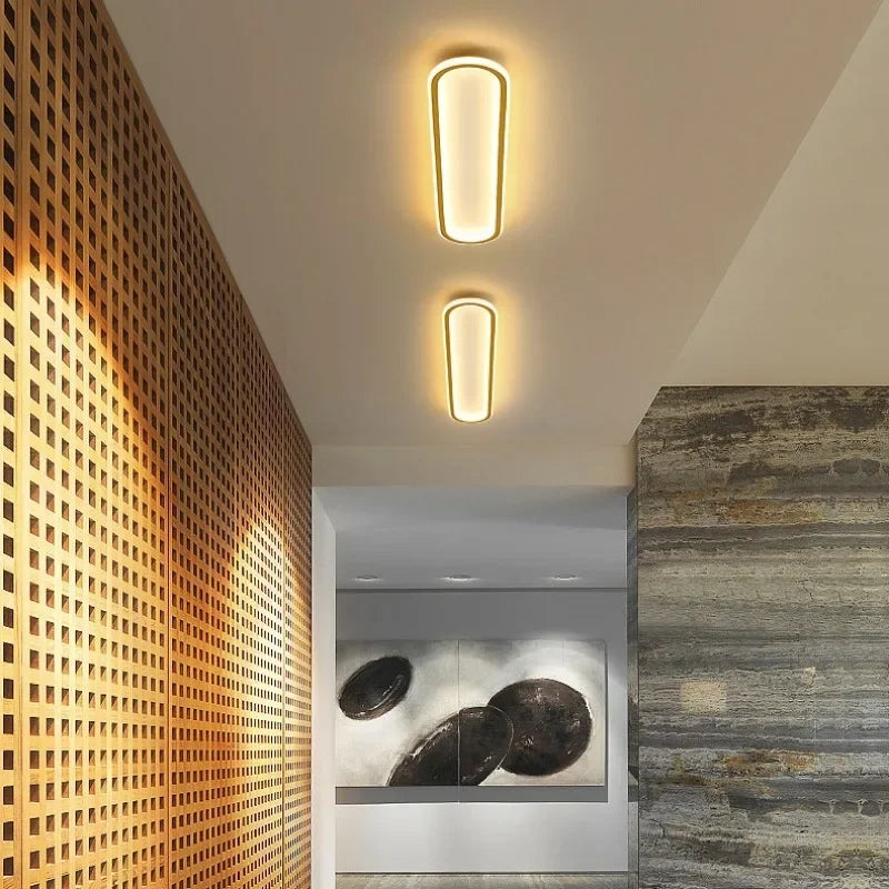 Modern Glow LED Ceiling Lamp - Elegant Interior Illumination