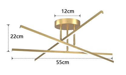 Nordic Glow: Minimalist Ceiling Lamp for Modern Homes
