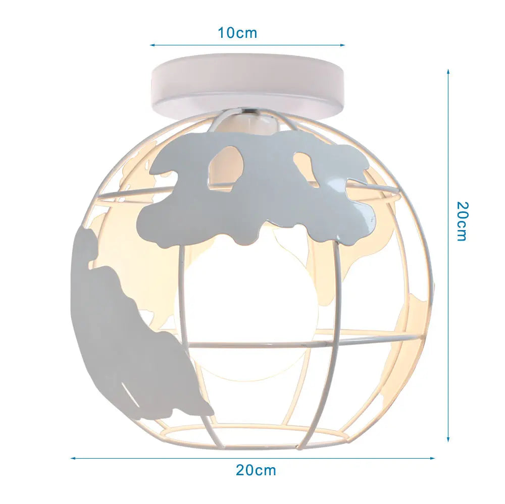Retro Loft LED Ceiling Lamp - Vintage Charm