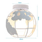 Retro Loft LED Ceiling Lamp - Vintage Charm