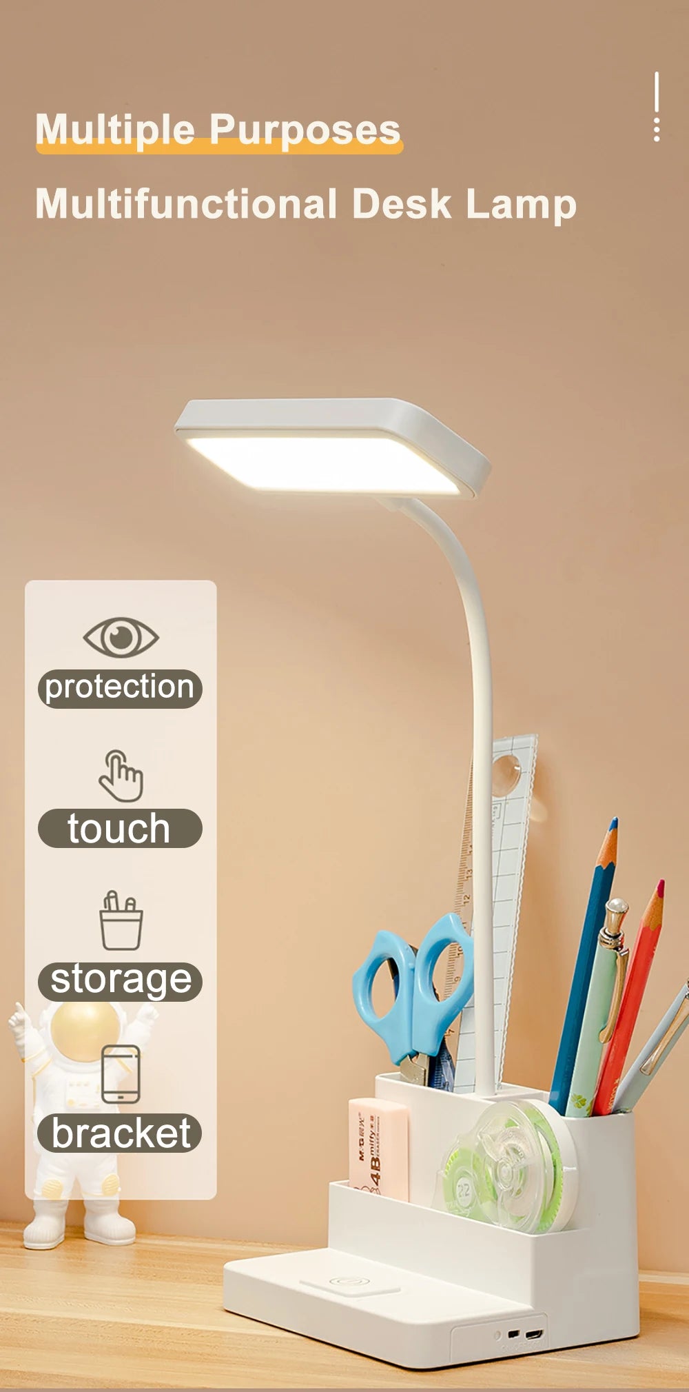 RechargeLite Desk Lamp