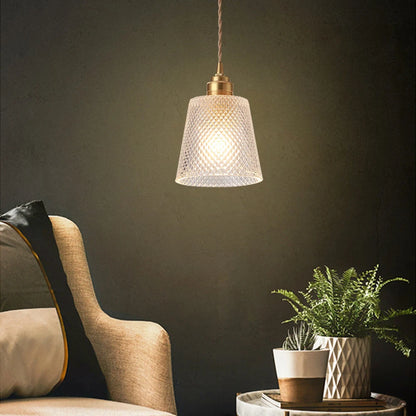 STOEX Glass Lampshade Pendant Light