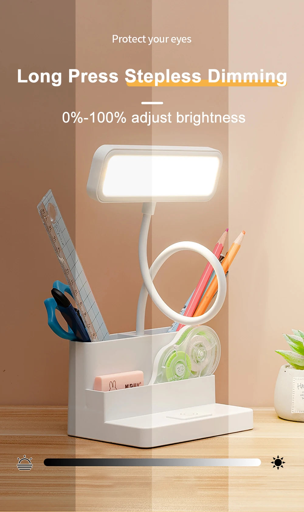 RechargeLite Desk Lamp