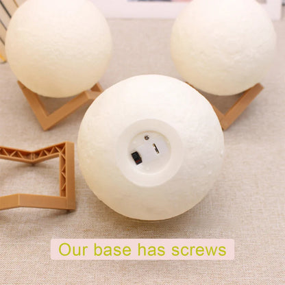 Galactic Moon Glow: Kids' Night Light Delight