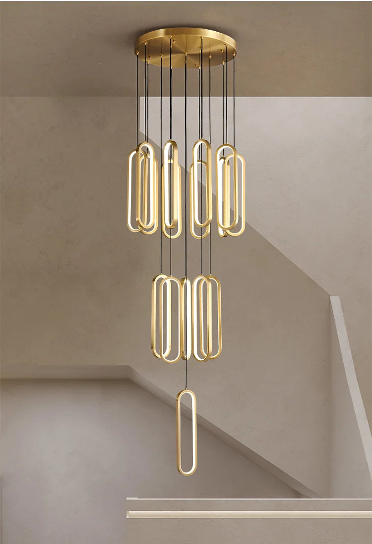 LuminaSphere: Modern LED Chandelier Pendant Light