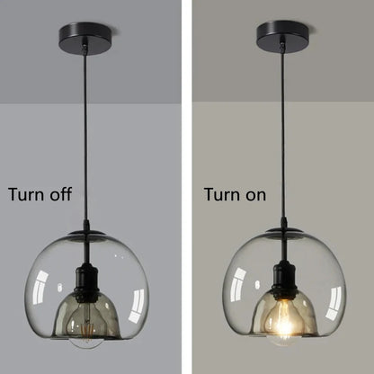 AmberGlow Modern LED Pendant Light Fixtures