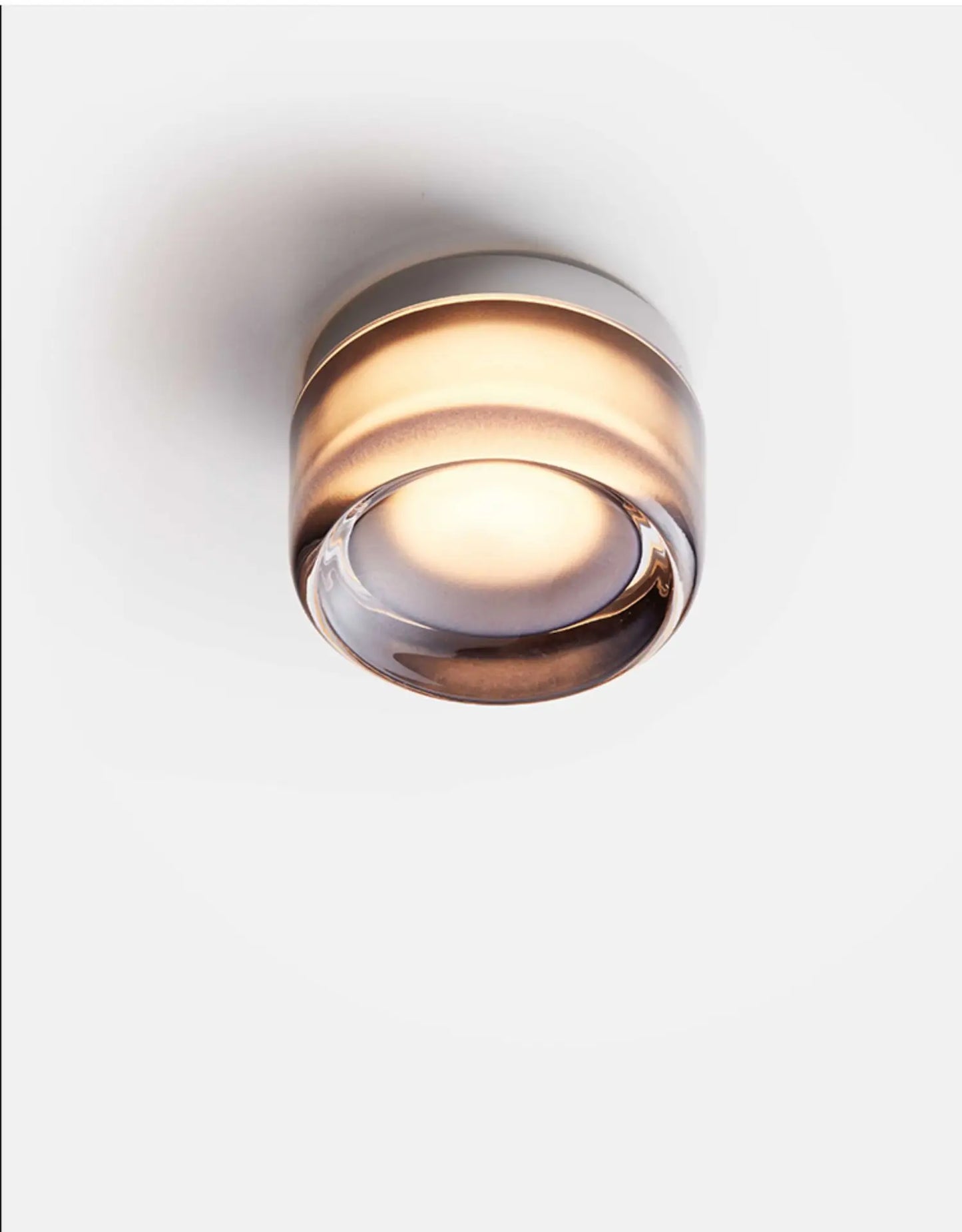 Round Glass LED Wall Sconce