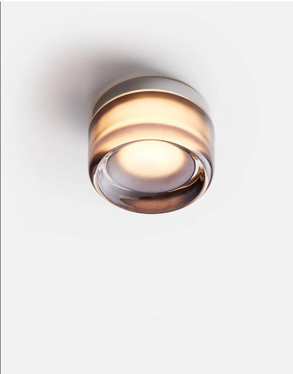 Round Glass LED Wall Sconce