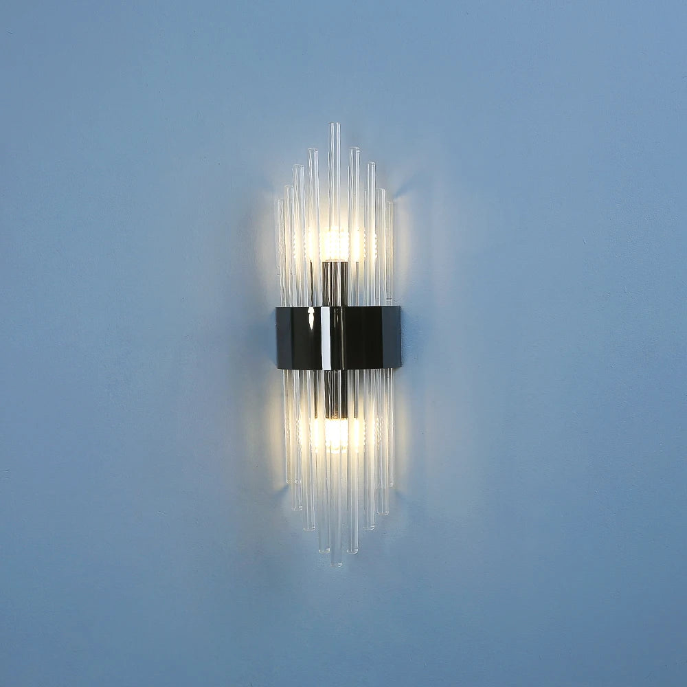 Crystal Up Down Sconce