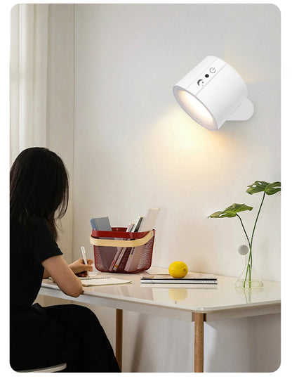 Magnetic Dual-Head Wall Light