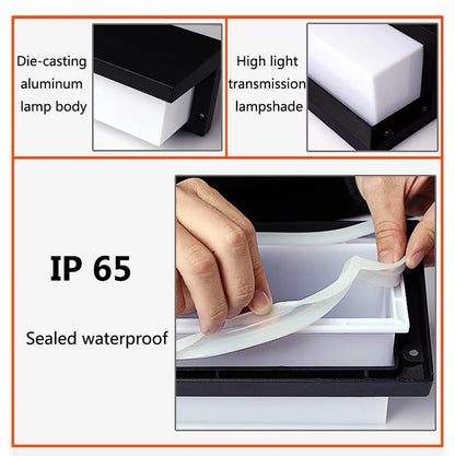 MotionGlow IP65 Outdoor Wall Light