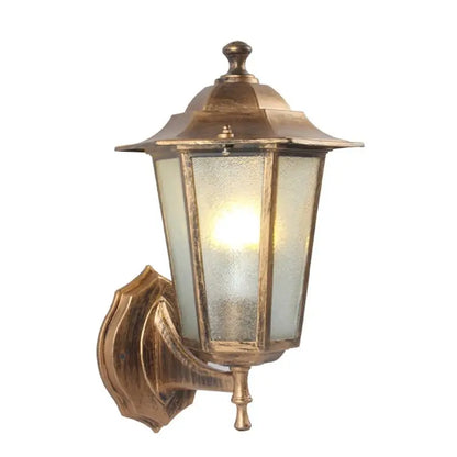 Waterproof Glass Wall Sconce - Outdoor Elegance