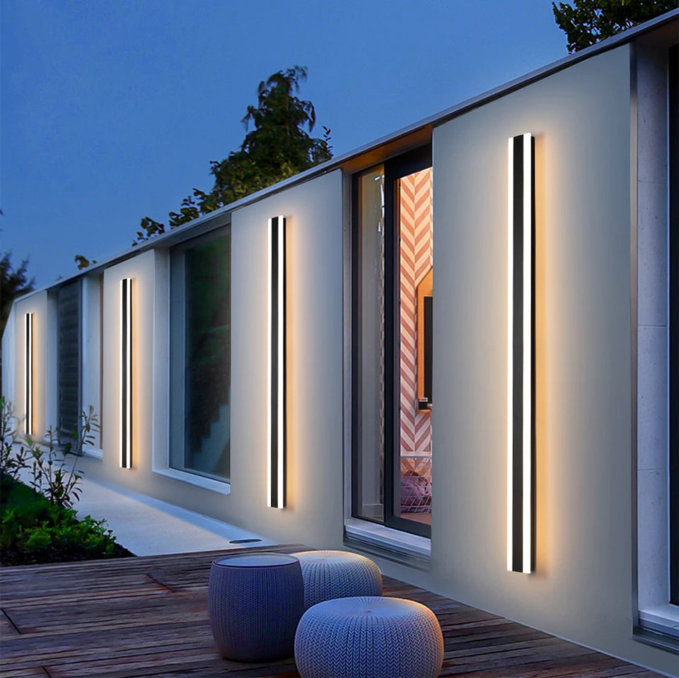 Remote LED Wall Sconce - Outdoor Elegance