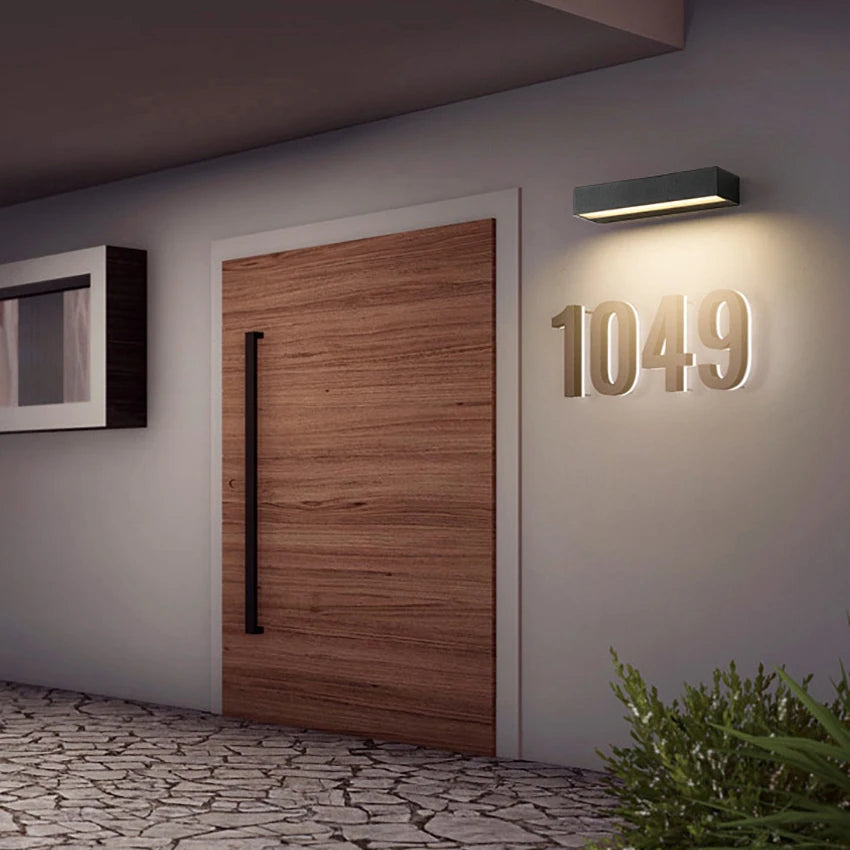 Outdoor LED Wall Lamp - Illuminating Elegance