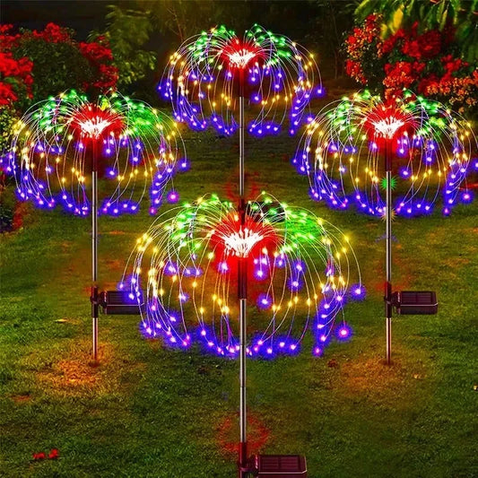 Dandelion Glow: Solar LED Garden Fairy Lights