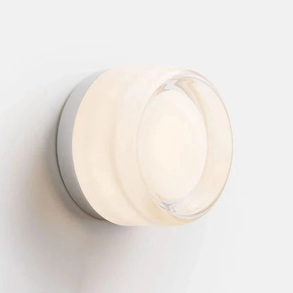 Round Glass LED Wall Sconce