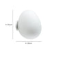 Artisan Egg Sconce with LED