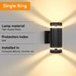 BrightGuard E27 LED Wall Sconce - Waterproof Design