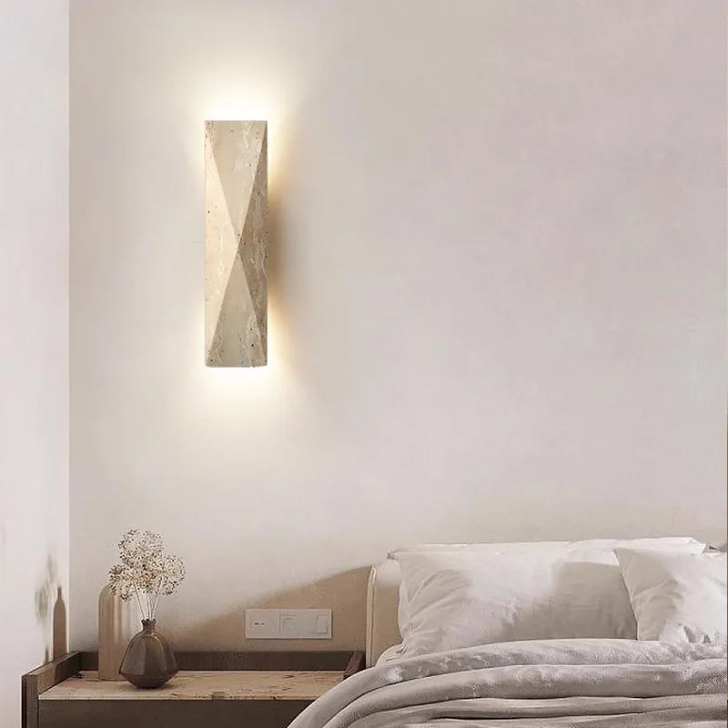 Natural Stone LED Wall Lamp