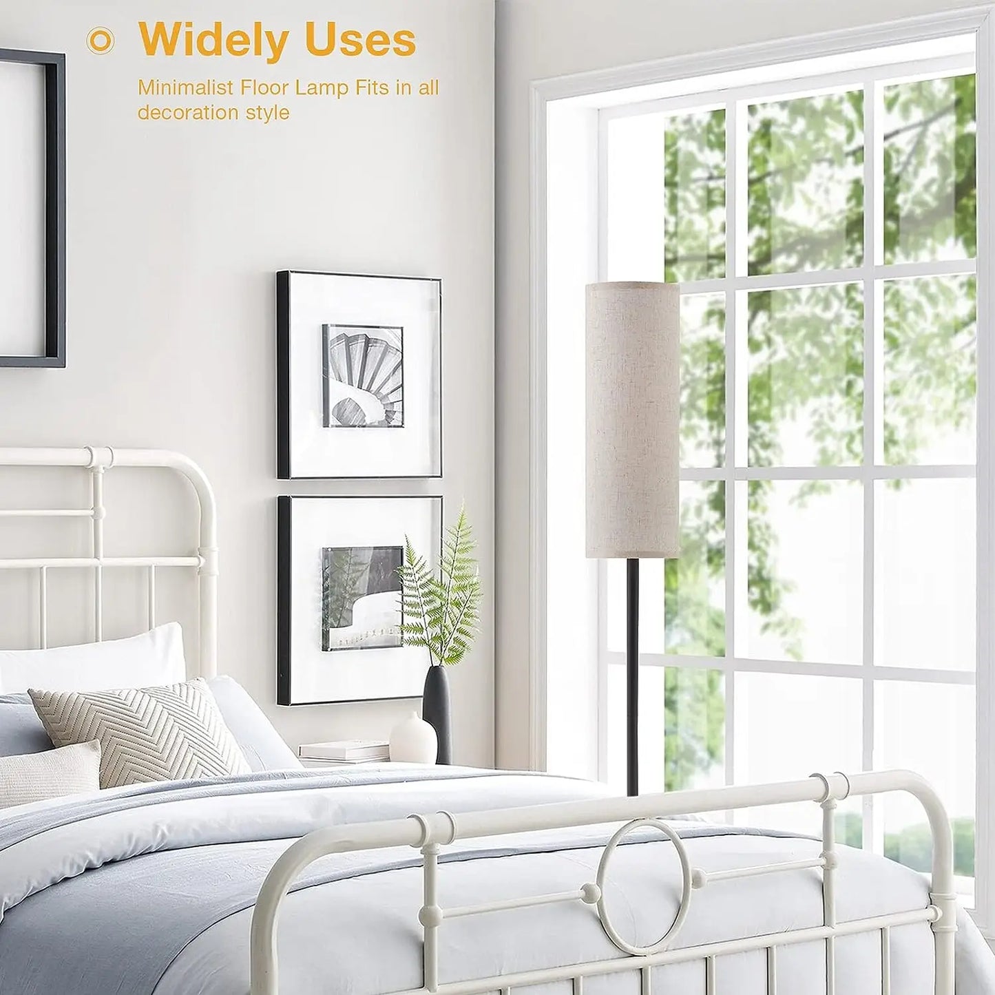 Modern Standing Lamp with Foot Switch