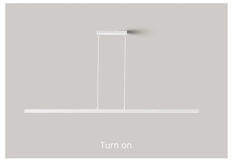 Linear LED Island Pendant