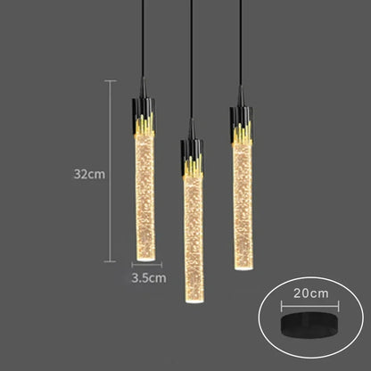 Crystal Rod LED Pendant