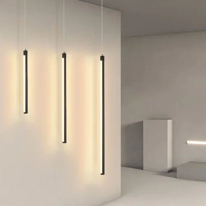 Modern LED Long Pendant Lights for Dining Room