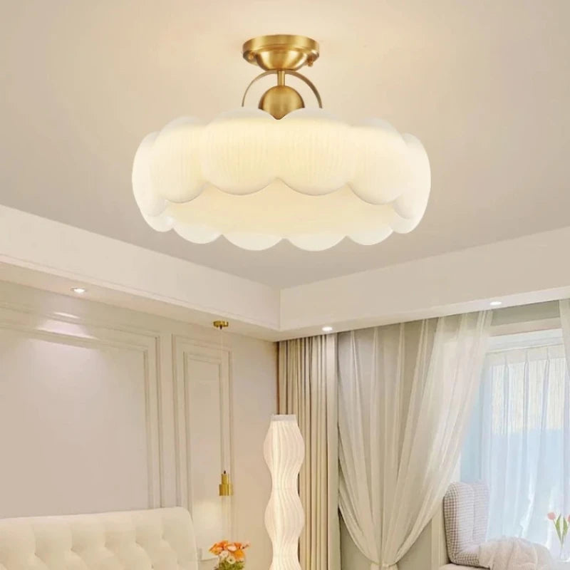 Creme Ceiling Lights - Modern, Cute, Round
