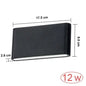AquaGlow Modern LED Wall Lamp - Outdoor/Indoor Light