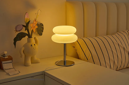 Tricolor Creamy Glow USB Table Lamp