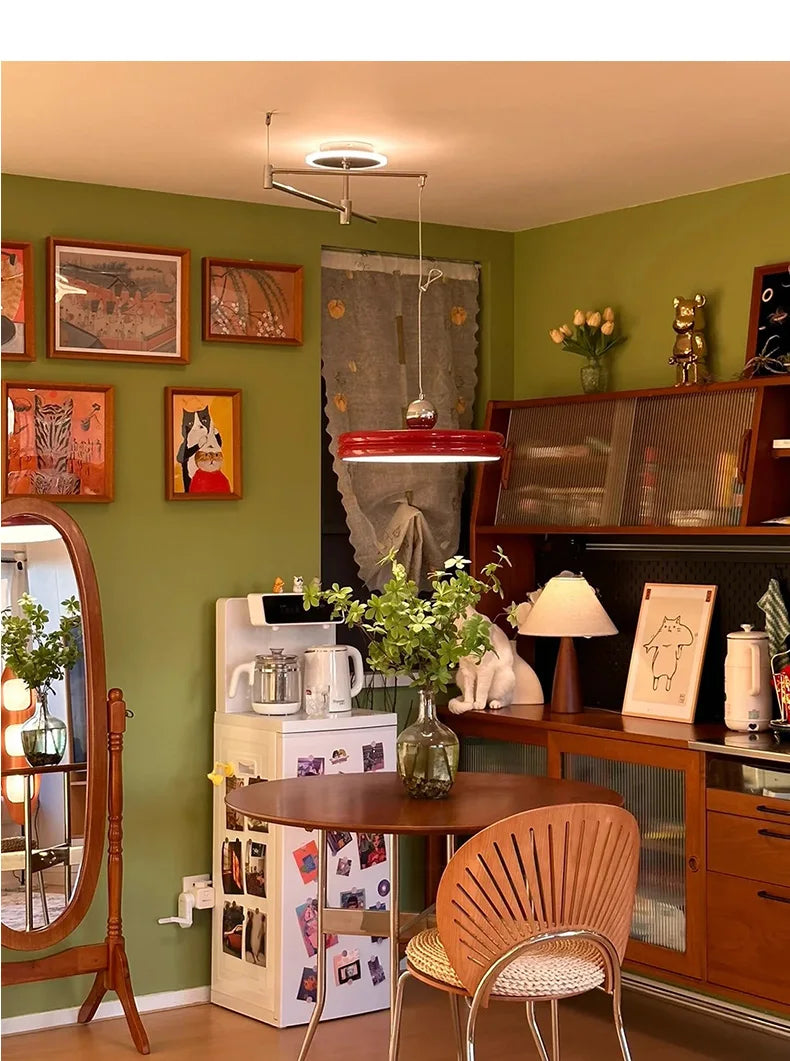 EyeCare Round Rotatable Dining Glam Light