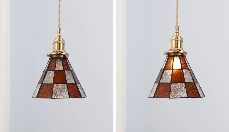 IWHD Nordic Glass LED Pendant Lights Fixtures