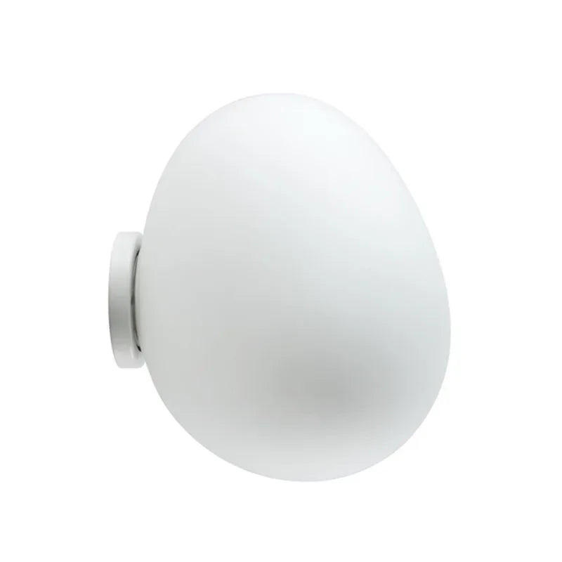 Artisan Egg Sconce with LED