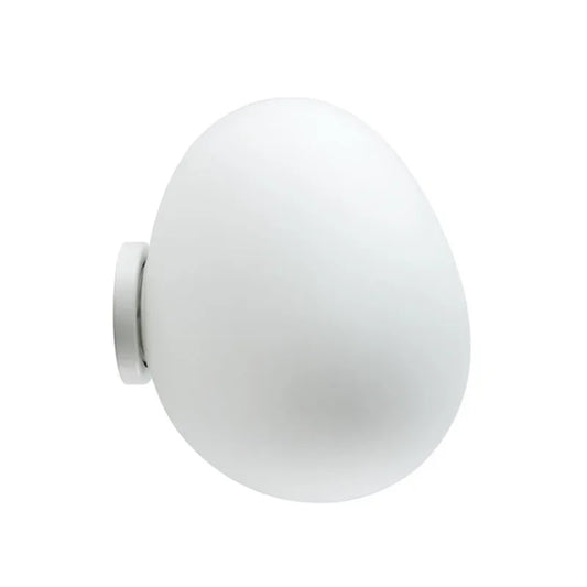 Artisan Egg Sconce with LED