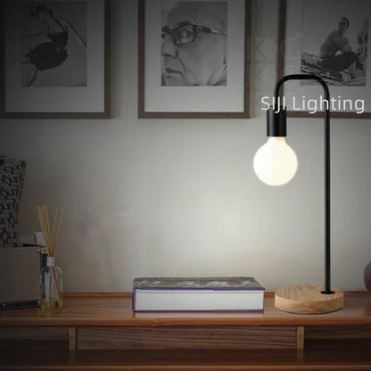 Rustic Radiance Desk Lamp