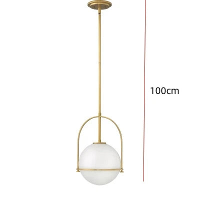 Nordic Glass Ball Ceiling Lamp