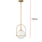 Nordic Glass Ball Ceiling Lamp