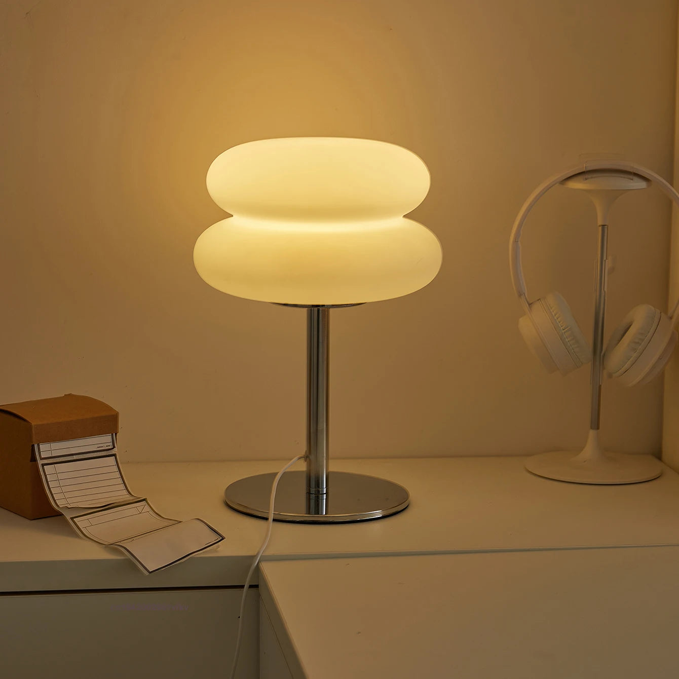 Tricolor Creamy Glow USB Table Lamp