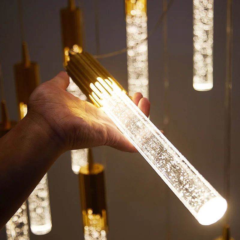 Crystal Rod LED Pendant