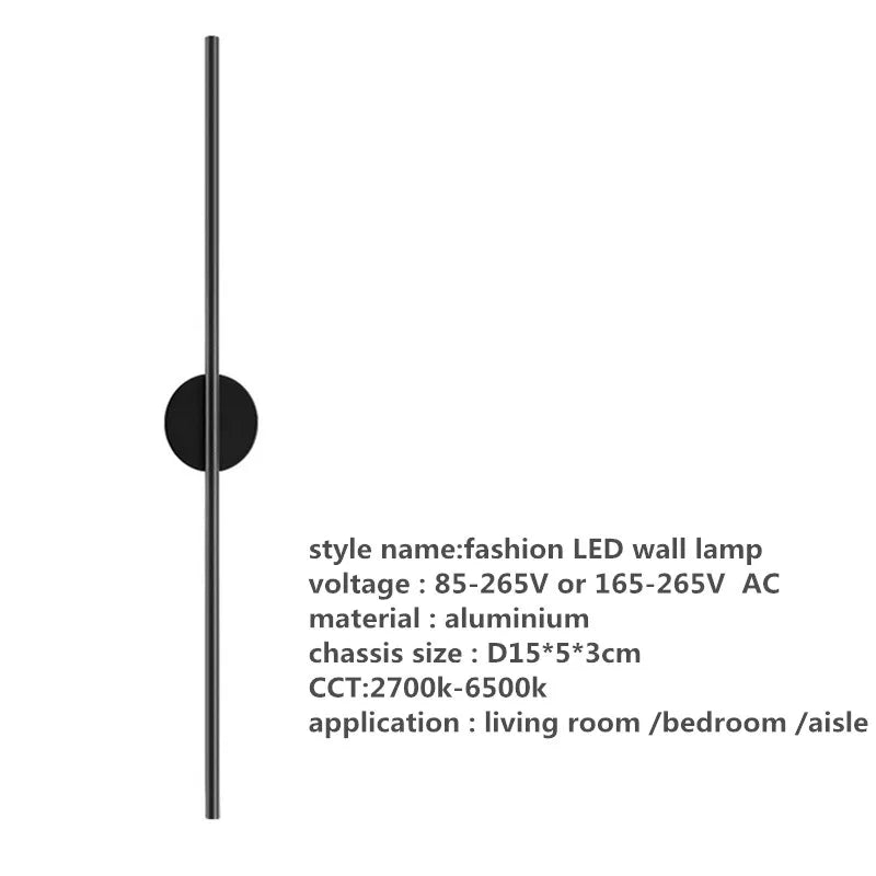 Linear Tube LED Wall Lamp