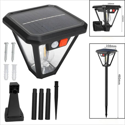 Dual-Mount Solar Sensor Light
