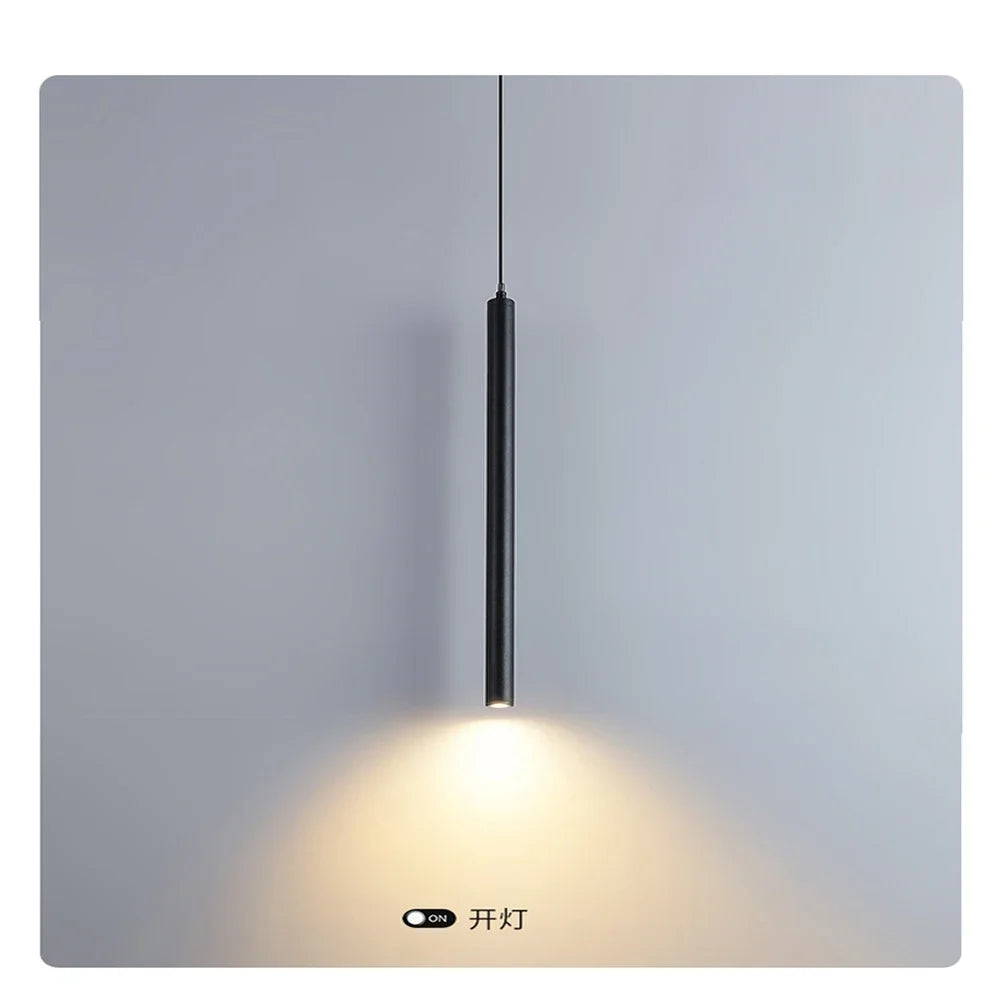 Aluminum Tube Pendant Light