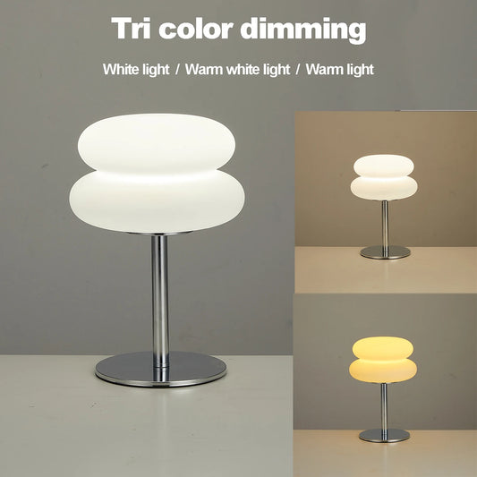 Tricolor Creamy Glow USB Table Lamp