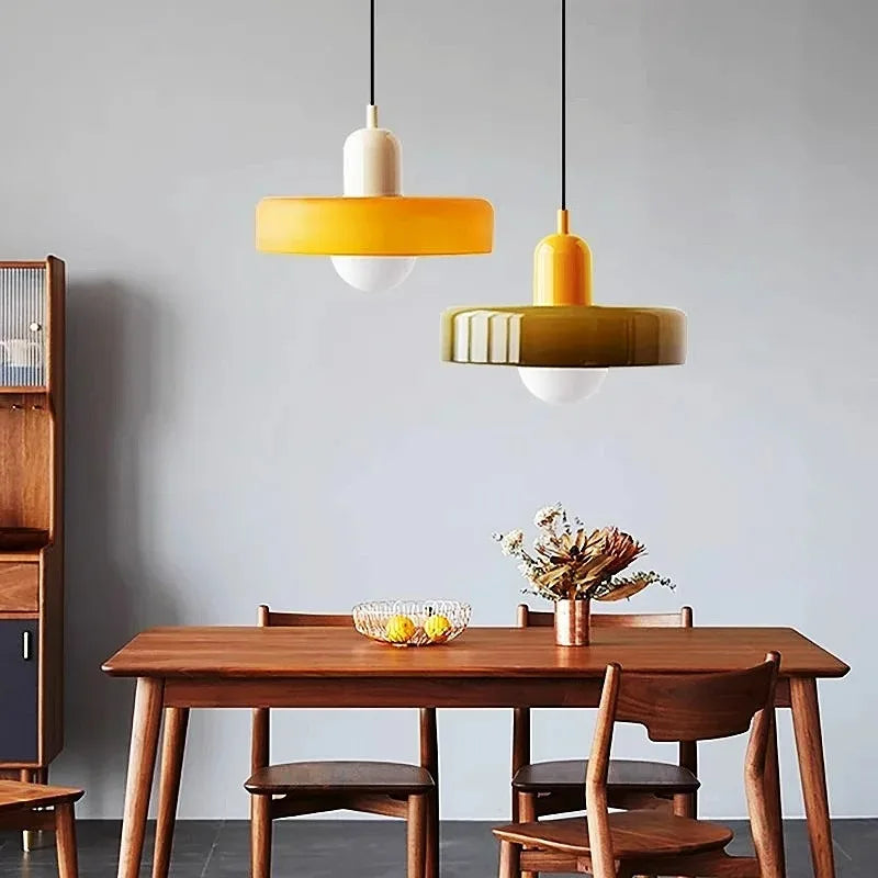 Nordic Retro Glass Pendant