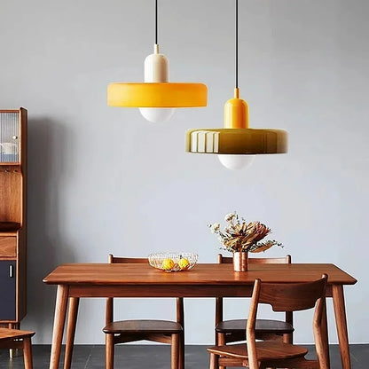 Nordic Retro Glass Pendant
