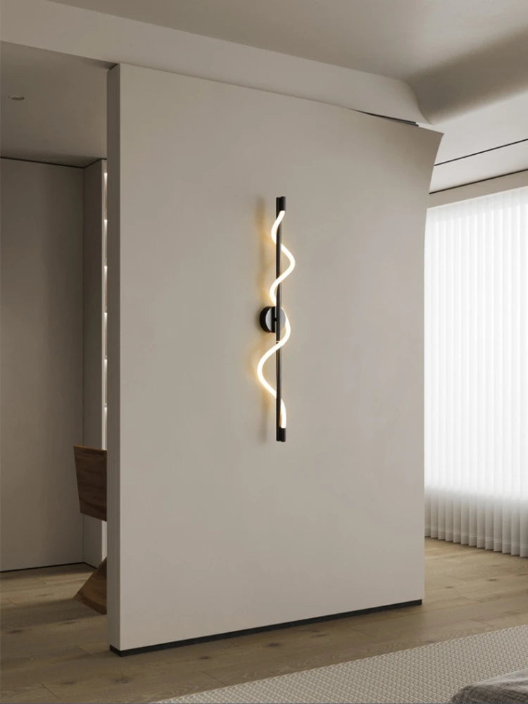 SANDYHA Minimalist LED Strip Wall Lamp