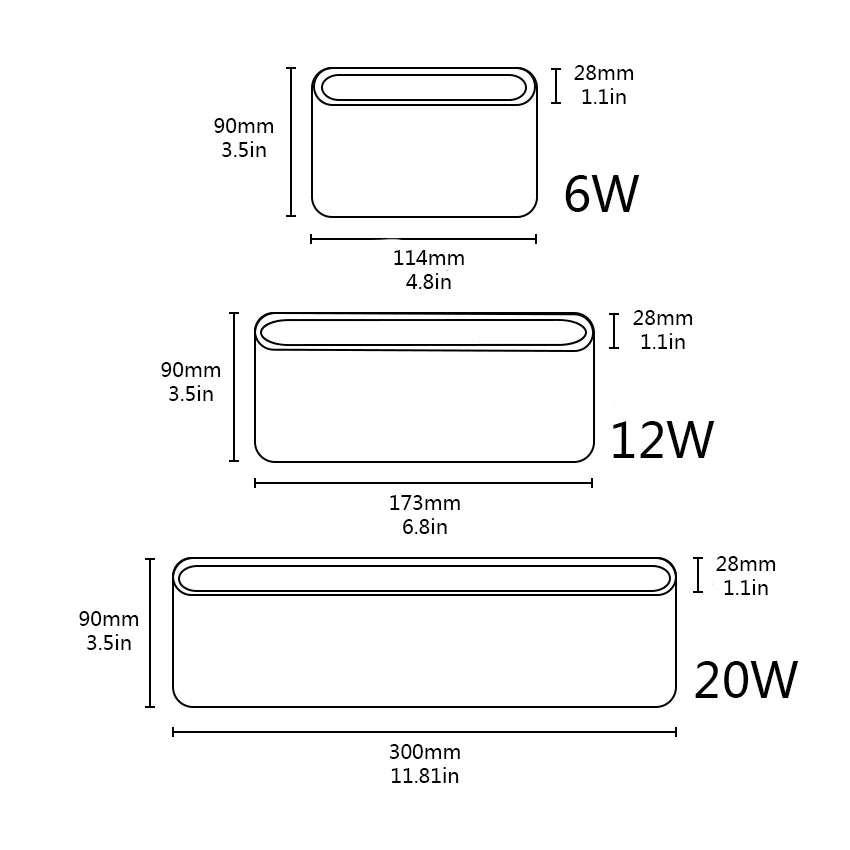 Borosilicate Glass Wall Lamp